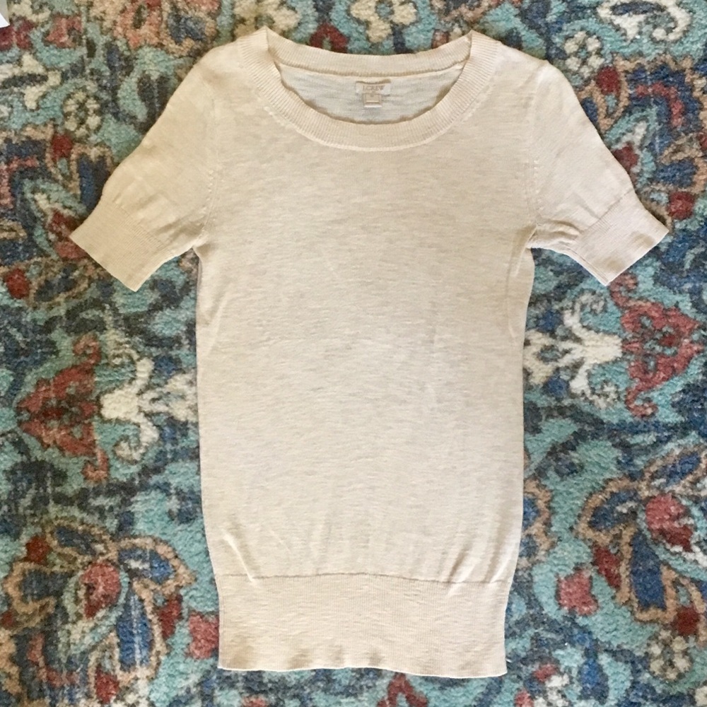 J. Crew Knit T-Shirt, Size S